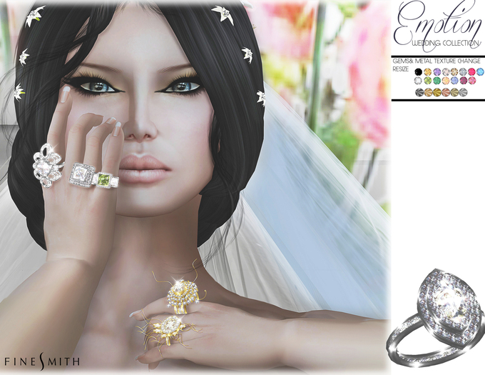F I N E S M I T H -EMOTIONS engagement/ wedding rings