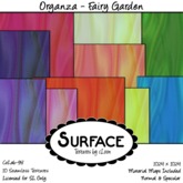 Surface - Sheer Organza - Fairy Garden