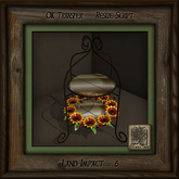 Sunflowers Display Rack Iron L