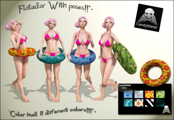 ~CandyMetal~ Flotador With poses