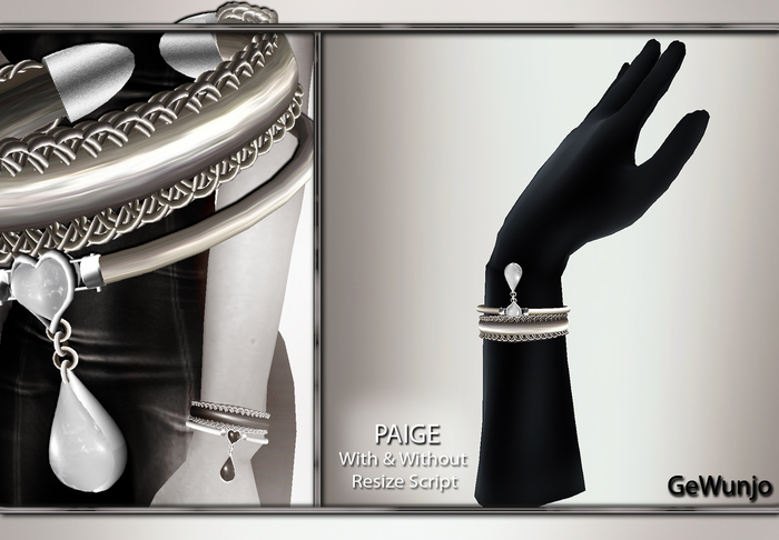 GeWunjo : PAIGE silver bracelets
