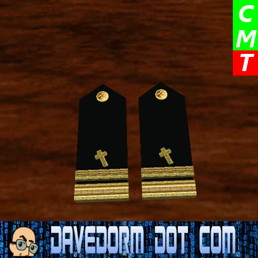 [DDDC] US Navy Ensign (O-1) Shoulder Boards