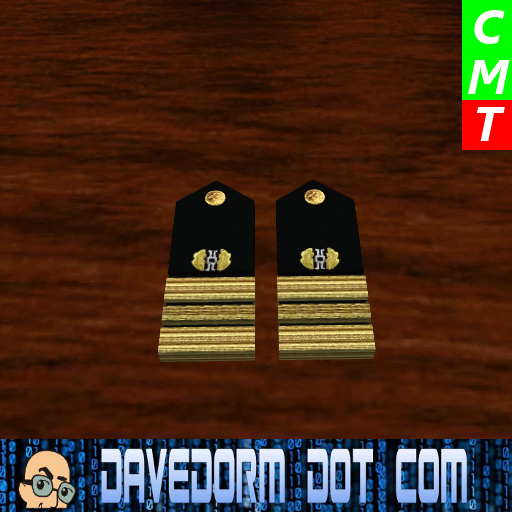 [DDDC] US Navy Ensign (O-1) Shoulder Boards