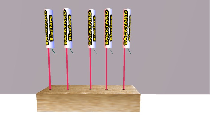 **Eagle's** 5 Pop Bottle Rockets