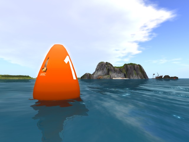 GWSC Racing Buoy: Orange (One of the items in our range of buoys for sailors)