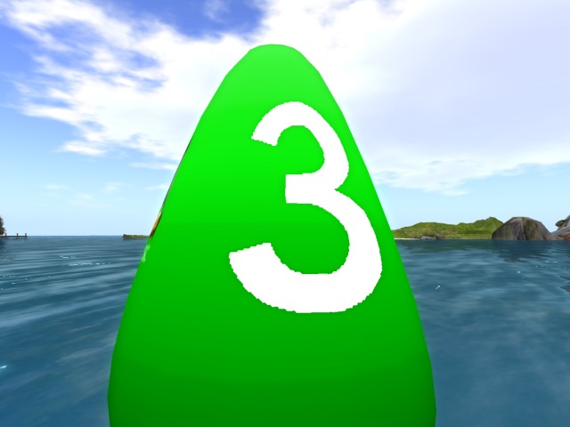 GWSC Racing Buoy with Net (red)