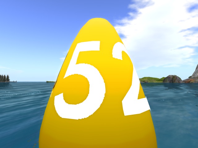 GWSC Racing Buoy with Net (red)