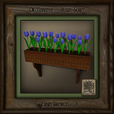 Rustic Wood Planter Ef