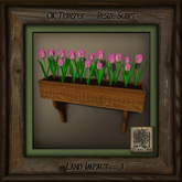 Rustic Wood Planter Dc
