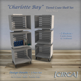[CIRCA] Pkg - "Charlotte Bay" - Complete Room Set - Mono Blues