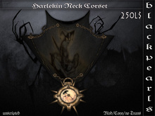 BP_Harlekin Clock Neck Corset