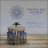 [CIRCA] Pkg - "Charlotte Bay" - Complete Room Set - Mono Blues
