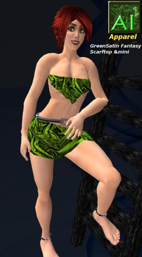 =AISQ=GreenSatinFantasy (boxed)