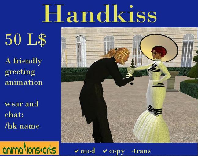 A&A Greeting Handkiss