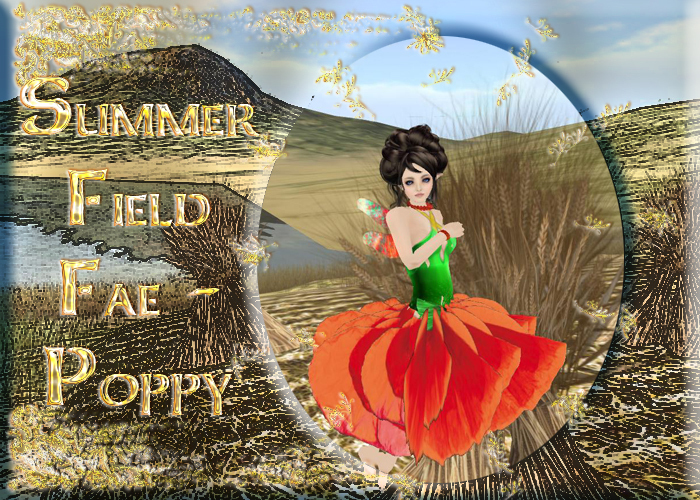*Heart* - Summer Field Fae - Poppy
