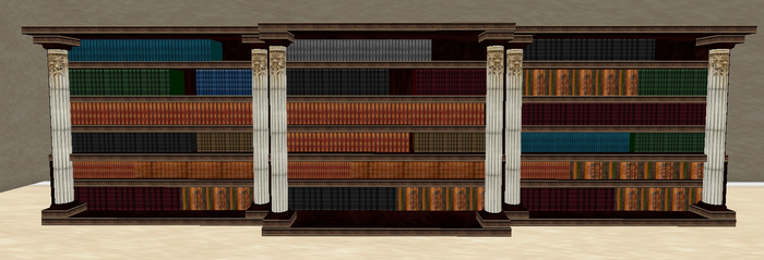 Grand Bookcase - Genbogle Castle,Scotland(2)