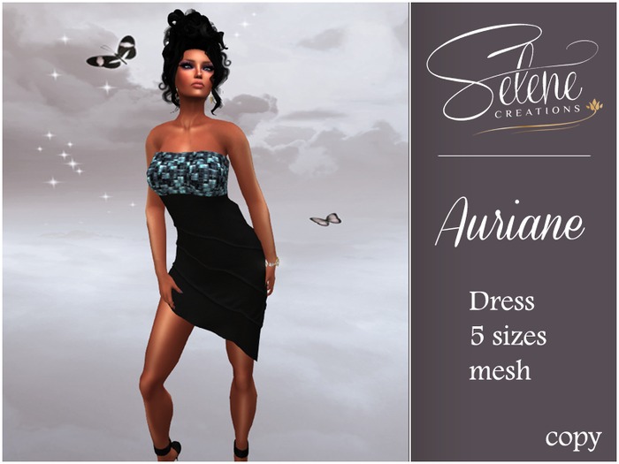 [Selene Creations] Auriane Blue mesh