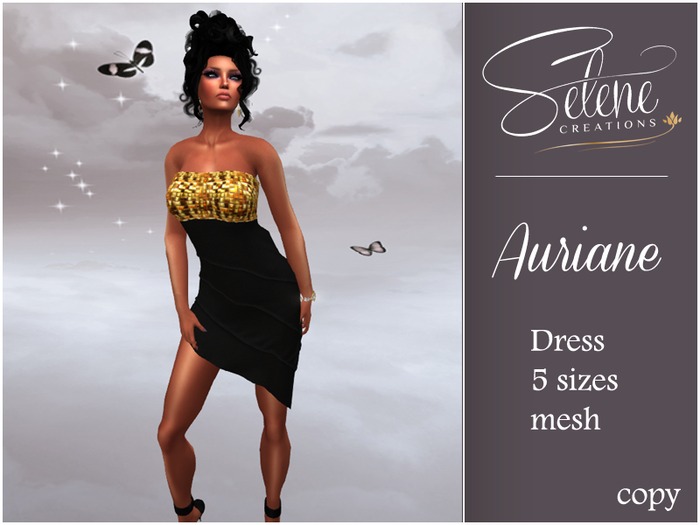 [Selene Creations] Auriane Gold mesh