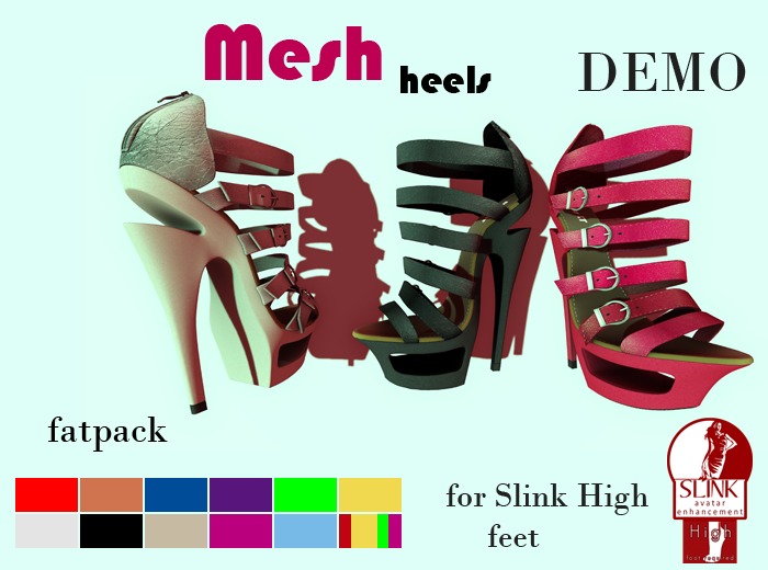 Miss LT demo Misslady heels - SLINK high feet