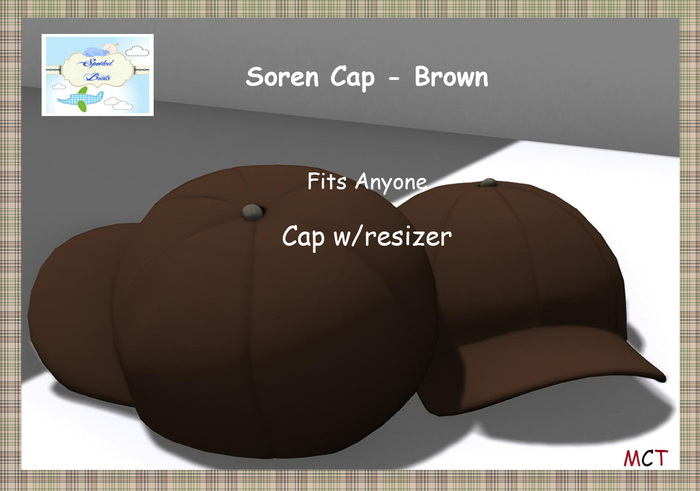 [S][B] Soren Cap - Brown
