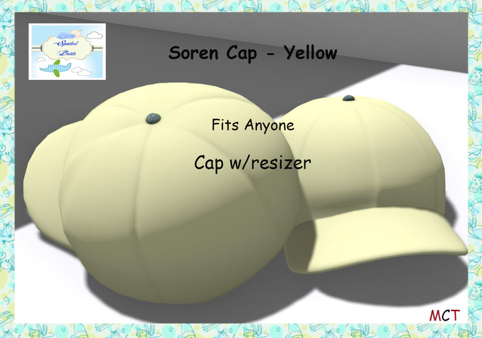 [S][B] Soren Cap - Yellow