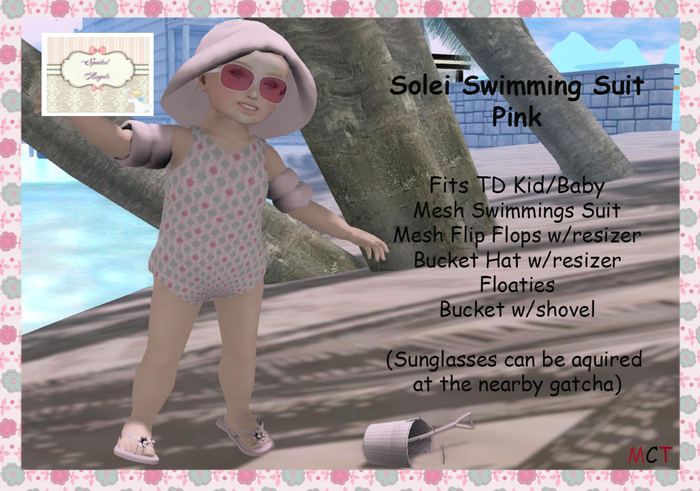 [S][A] Solei Bathing Suit - Pink