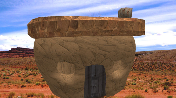 flintstones house