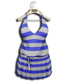 .:Vitrimi:. Athena Dress Navy Striped