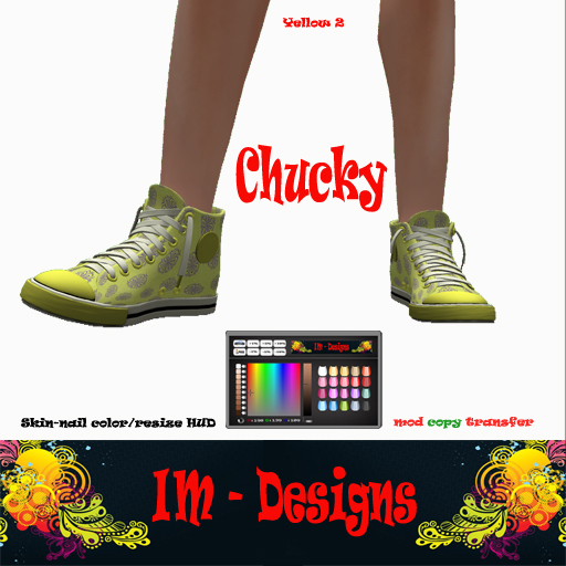 CHUCKY Sneakers - One pair Color Yellow2