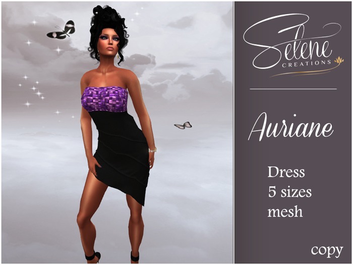 [Selene Creations] Auriane Purple mesh