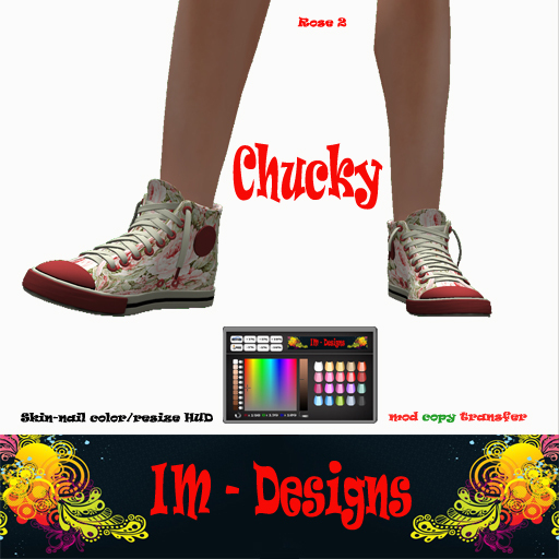 CHUCKY Sneakers - One pair Color Rose2