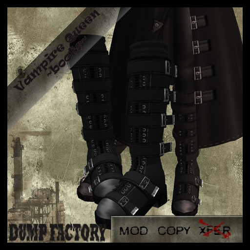 DF Vamp Queen (boots) by "DUMP FACTORY"