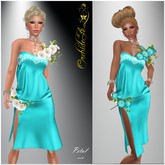 ** Orchidea**  PETAL turquoise