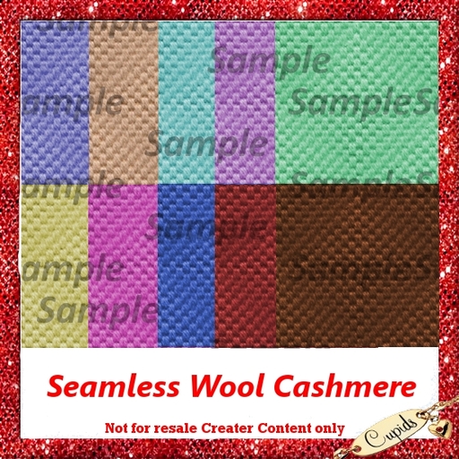 10 Seamless wool cashmere