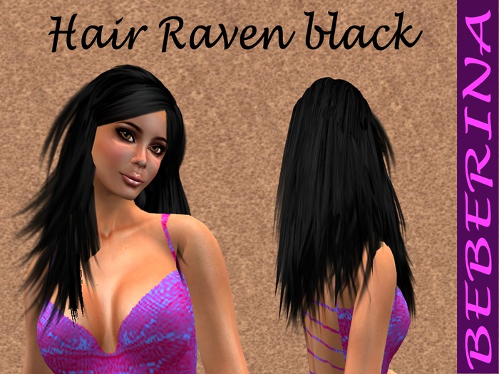 Hair Raven - black