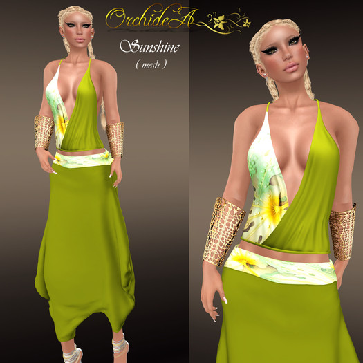 ** Orchidea**  SUNSHINE GREEN