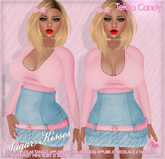 *TC* Sugar Kisses - Pink [ with Lolas Tango Applier ]