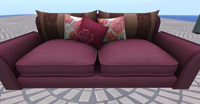 MESH COZY COUPLES SOFA