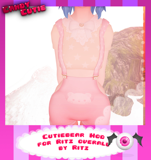 .:CandyCutie:. Cutiebear Overall Mod (For Ritz Overall)