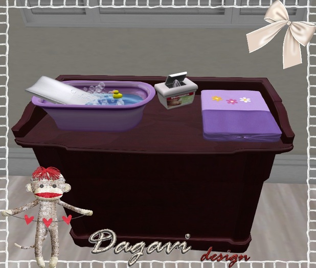 {'-'} D.D ~ Bath&Change Diaper Baby Danielle