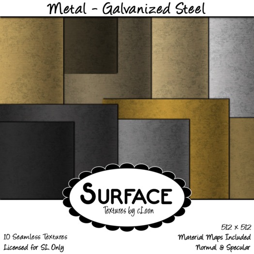 Surface - Metals - Galvanized Steel