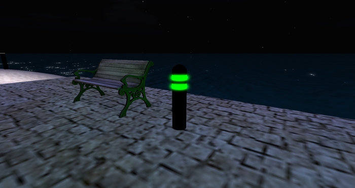 Light Post - Green
