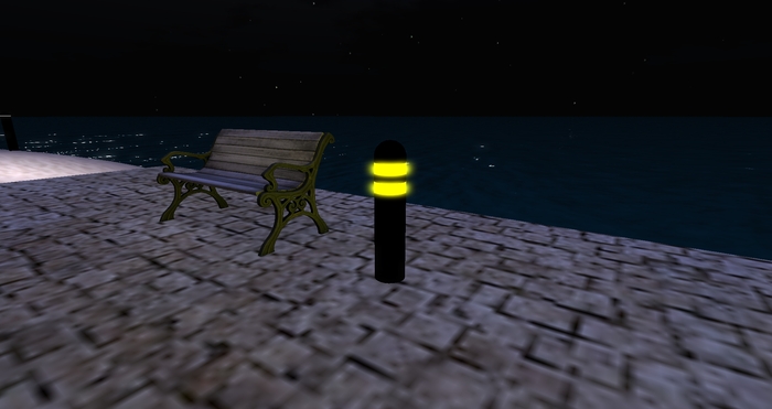 Light Post - Yellow