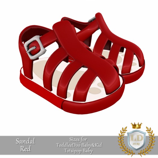 {LD} - Sandal Red