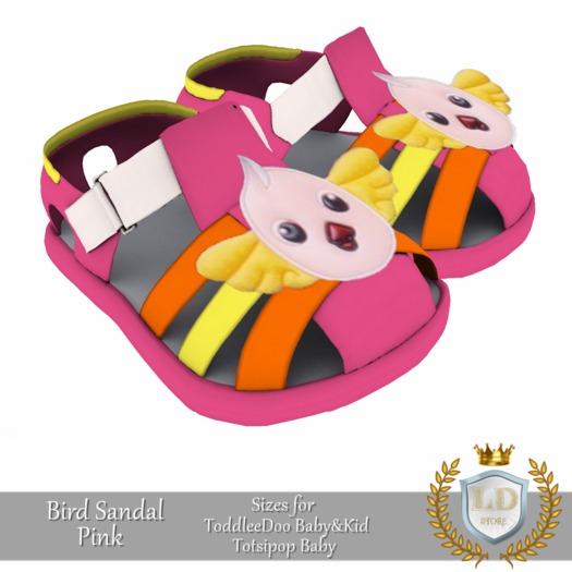 {LD} - Bird Sandal Pink