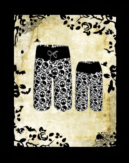 SC Men's Mesh Skull Board Shorts