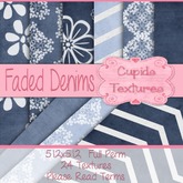 *Cupids Textures * 24 FADED DENIMS