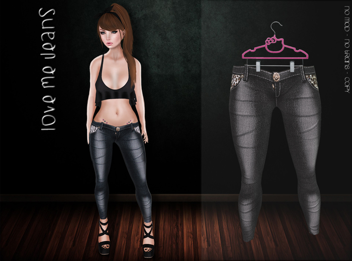 *[BE] - Ocelot Jeans - Love me Jeans