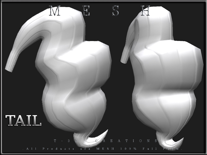 T-3D Creation [Button] MESH - Full Perm