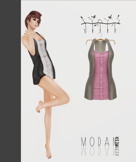 ::M.O.D.A.N.M.E.S.H:: Vest & Dress (PB)